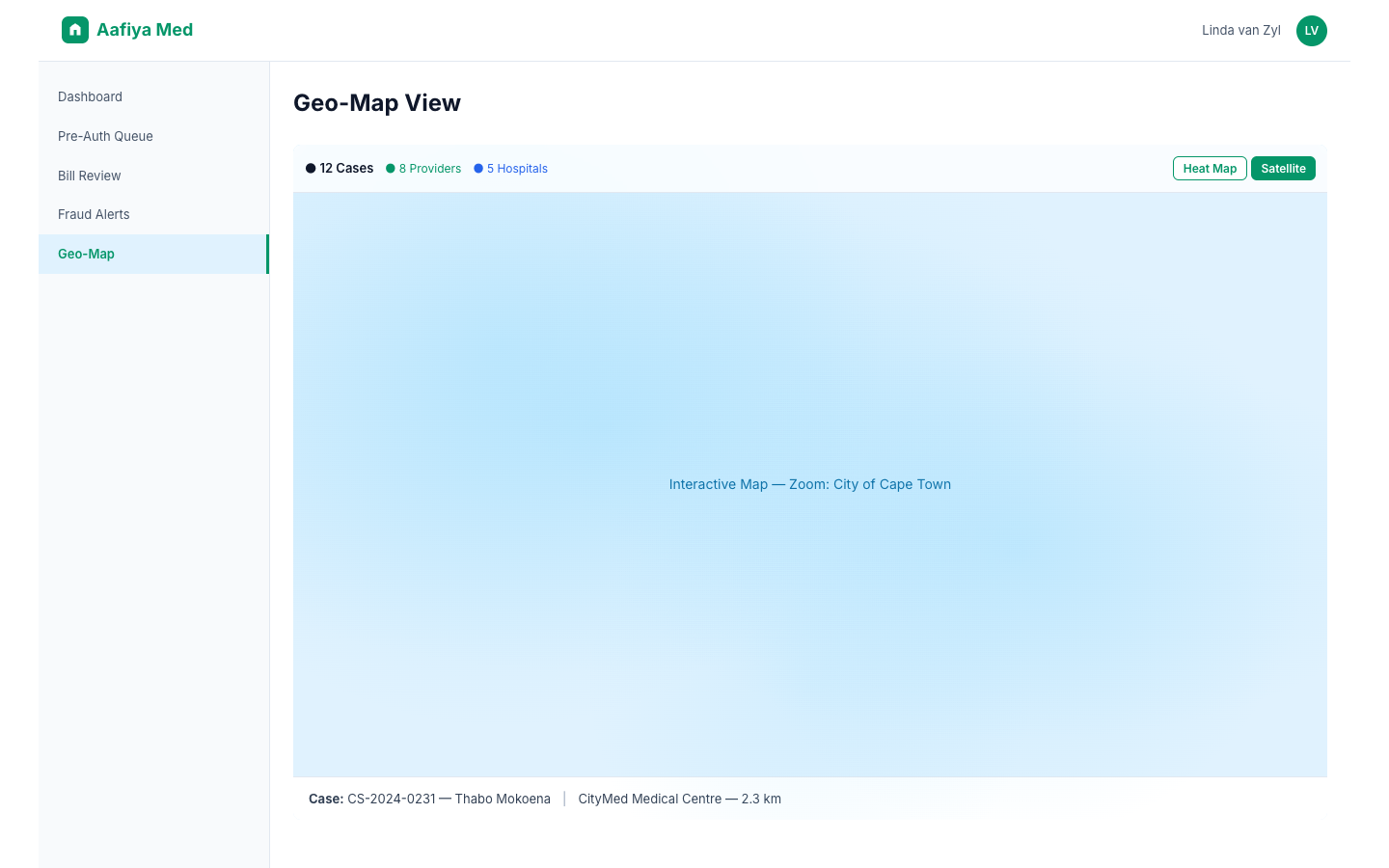 Geo-Map Widget